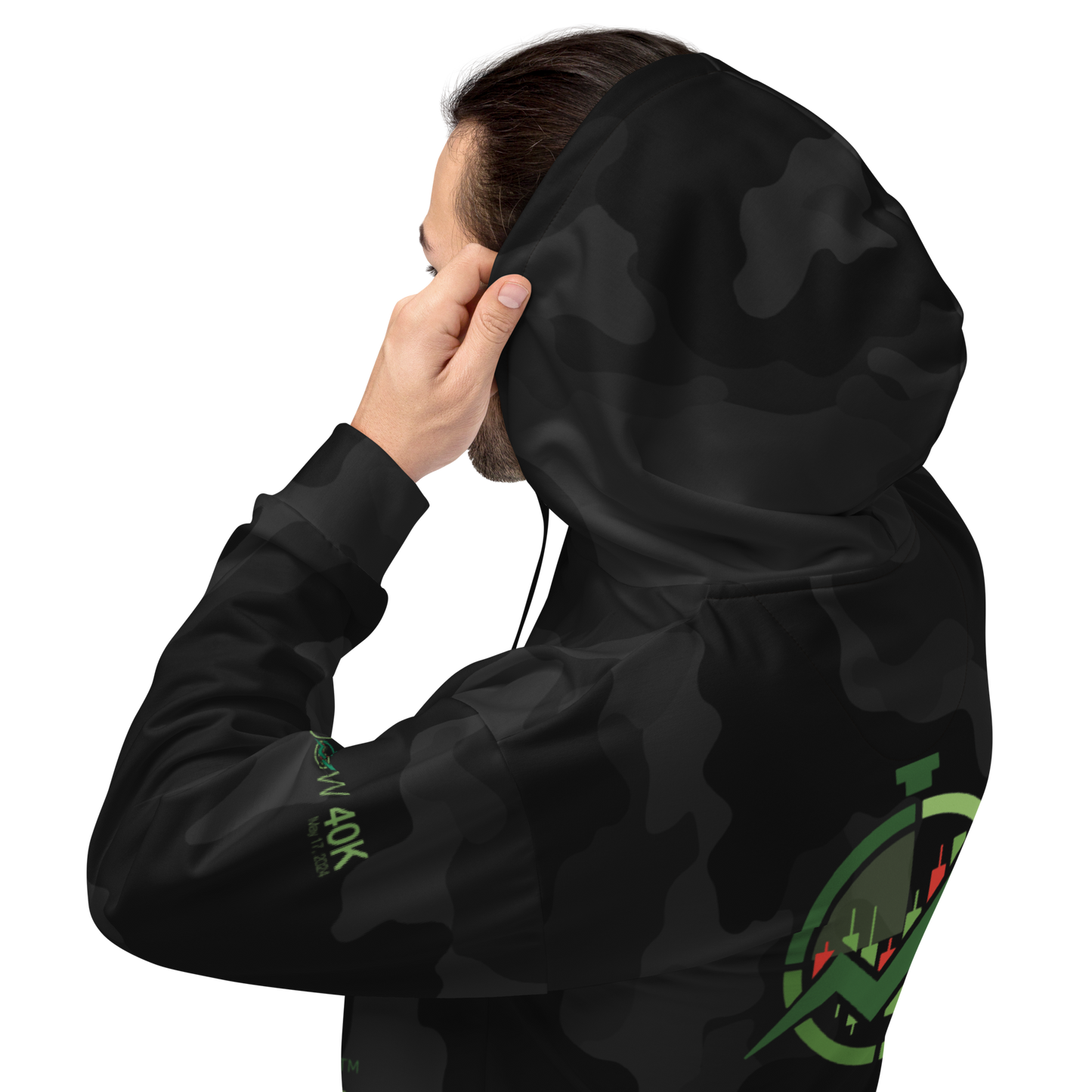 TFT NIGHT CAMO DOW 40K Unisex Hoodie