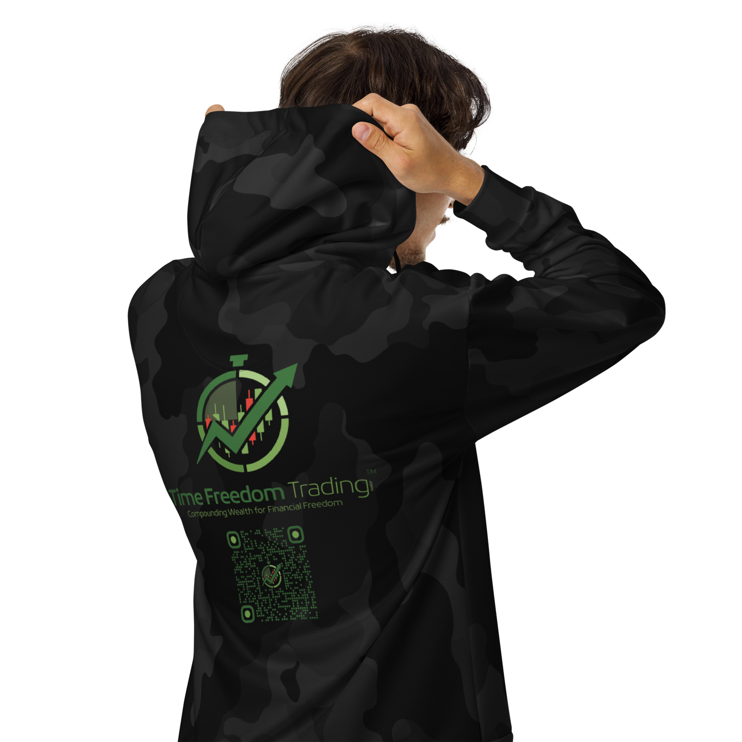 TFT NIGHT CAMO DOW 40K Unisex zip hoodie