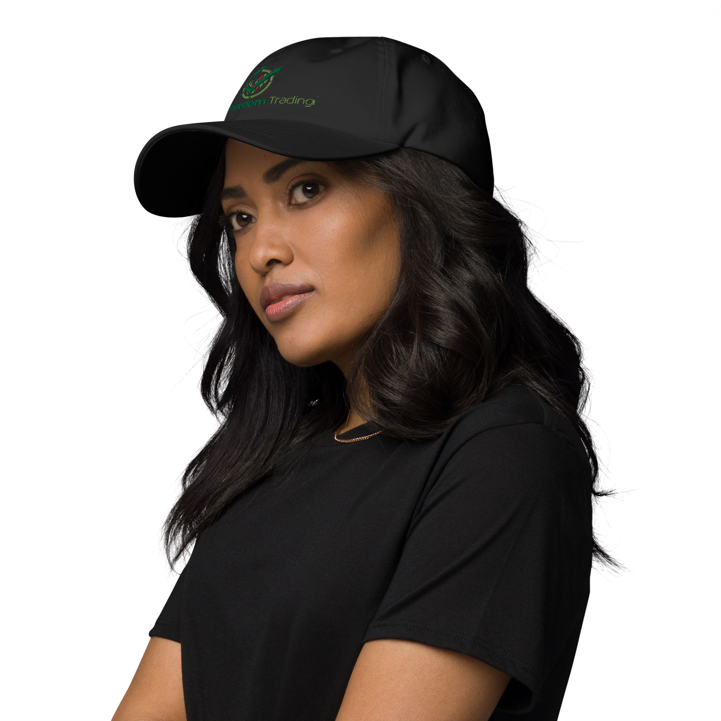 TFT BLACK Embroidered Dad hat