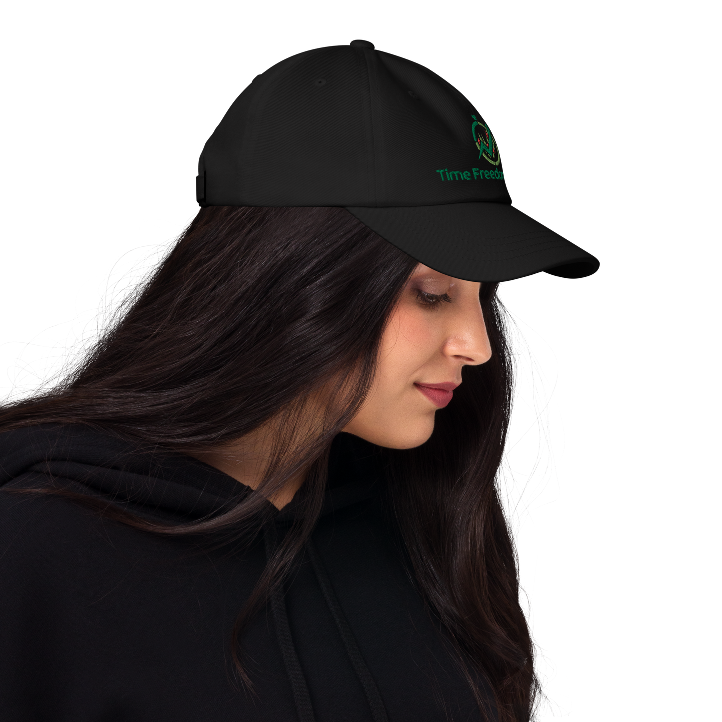 TFT BLACK Embroidered Dad hat