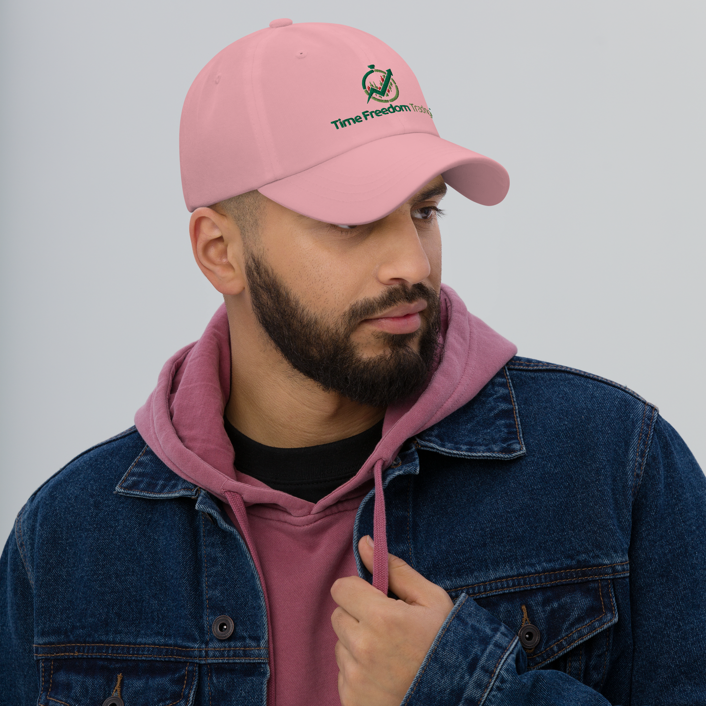 TFT BLACK Embroidered Dad hat