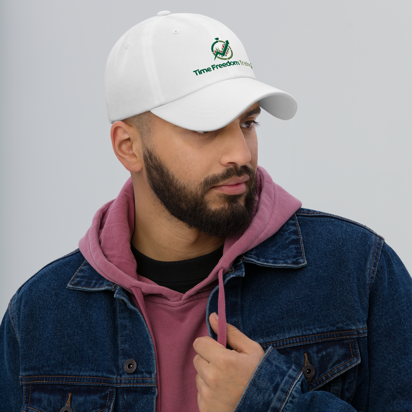 TFT BLACK Embroidered Dad hat