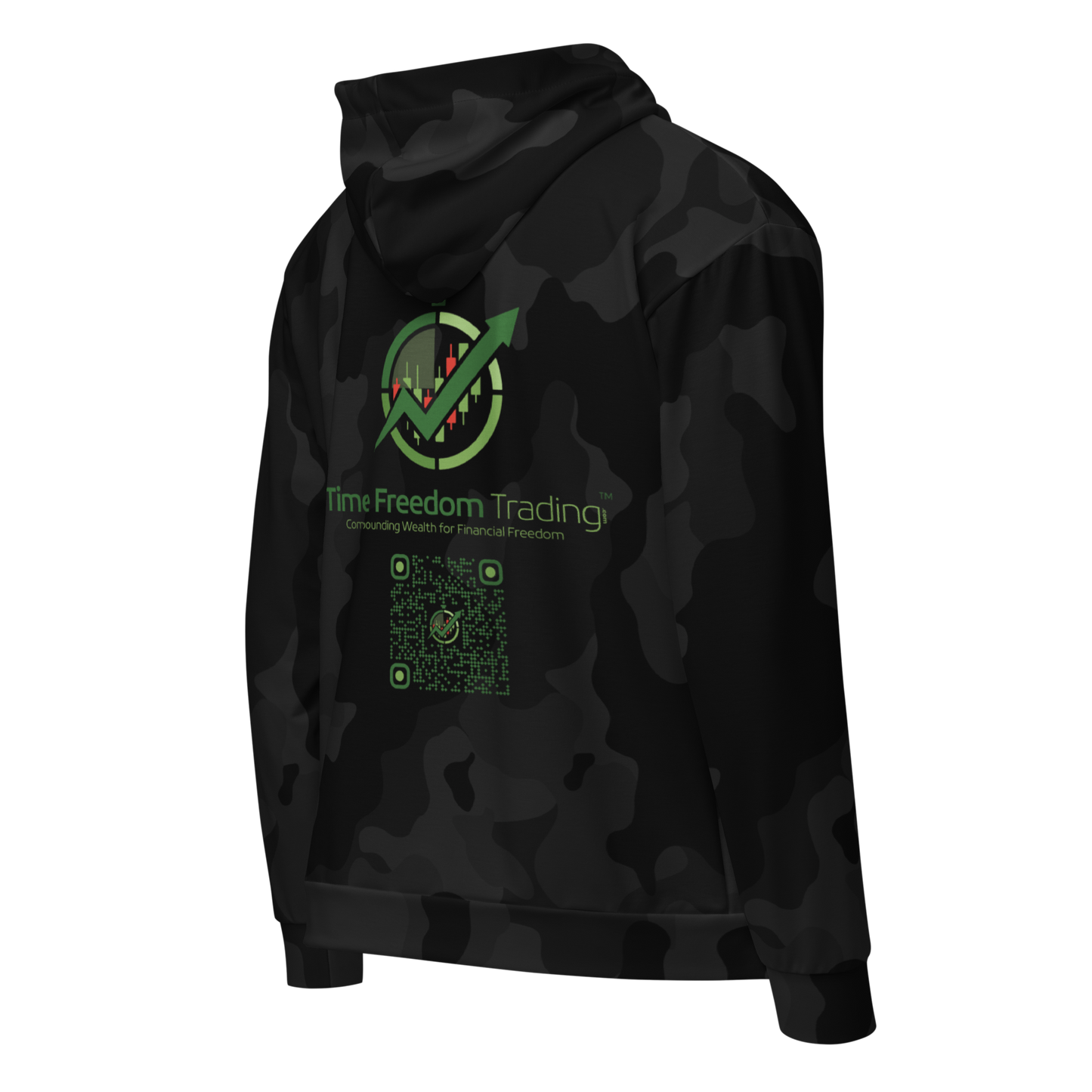 TFT NIGHT CAMO DOW 40K Unisex zip hoodie