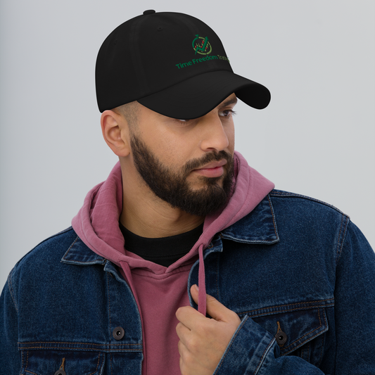 TFT BLACK Embroidered Dad hat