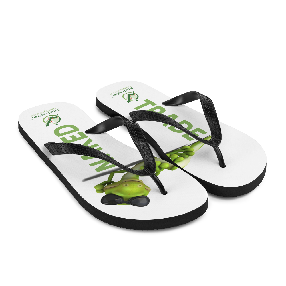 TFT TRADE NAKED Flip-Flops - WHITE