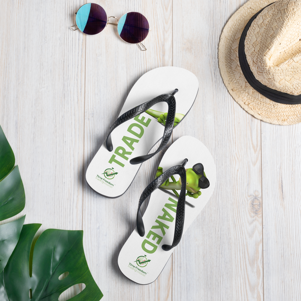 TFT TRADE NAKED Flip-Flops - WHITE