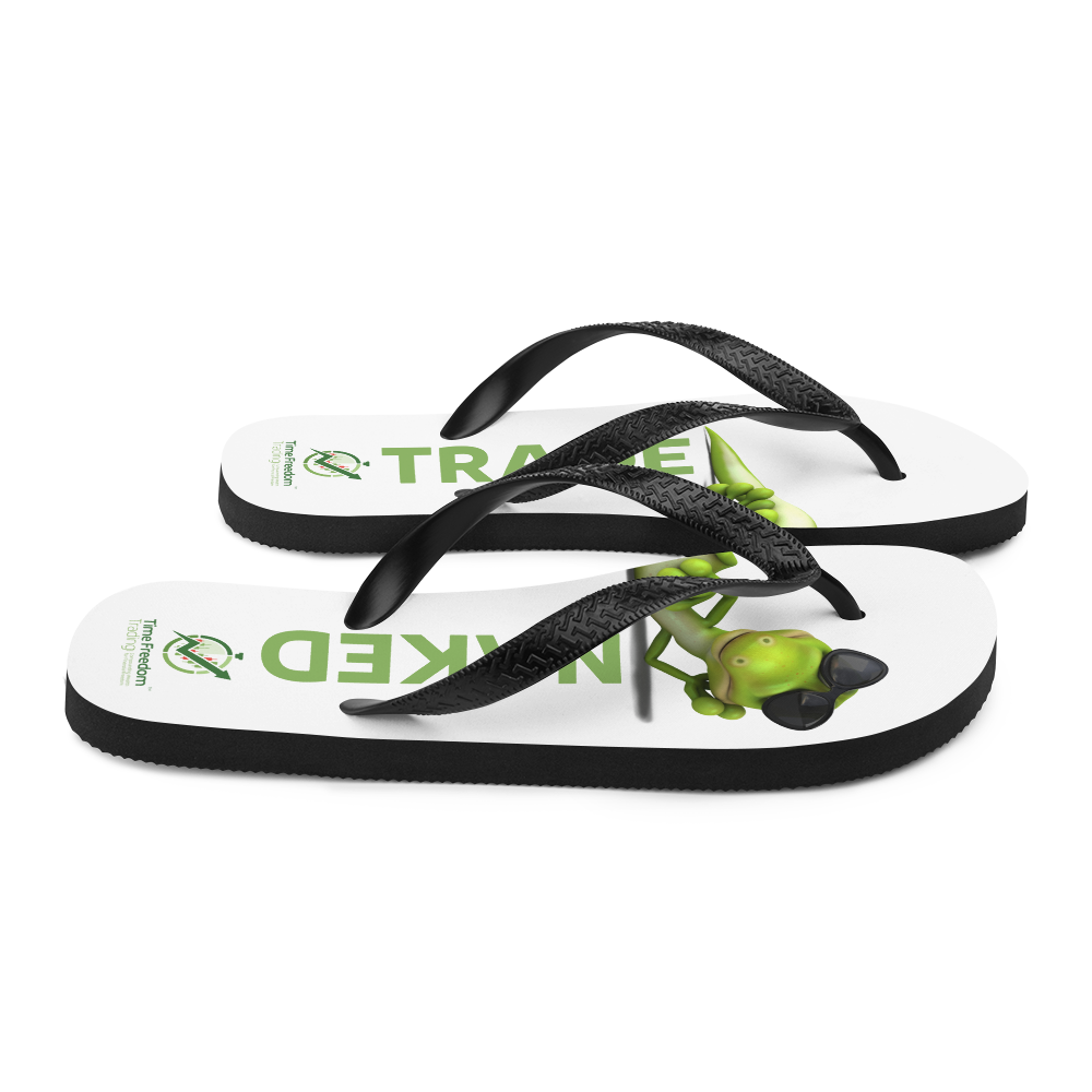 TFT TRADE NAKED Flip-Flops - WHITE